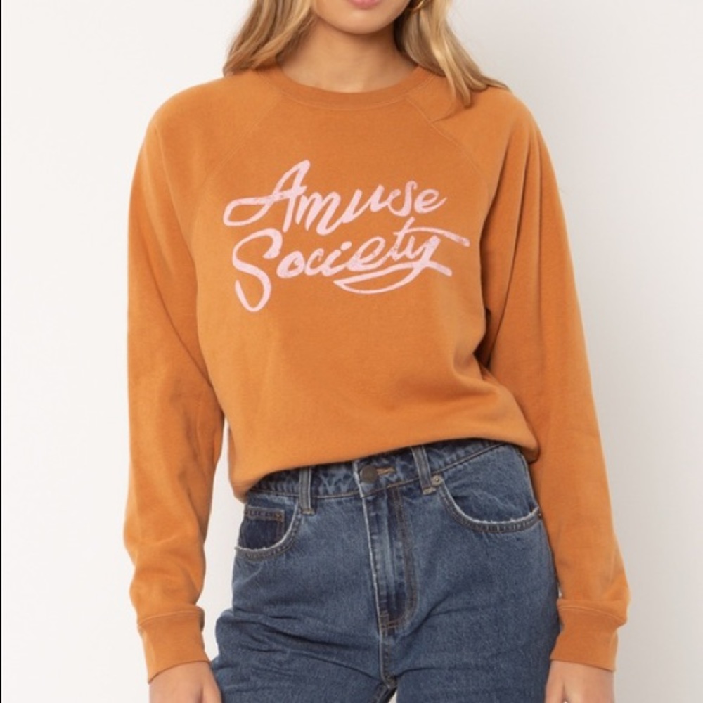 AMUSE SOCIETY Ventana Knit Pullover
